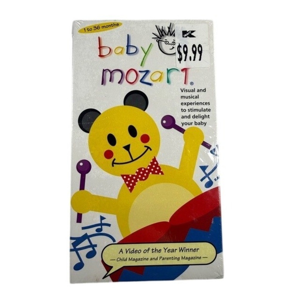 New Sealed Baby Mozart Baby Einstein 2000 VHS Tape Music Infant Learning